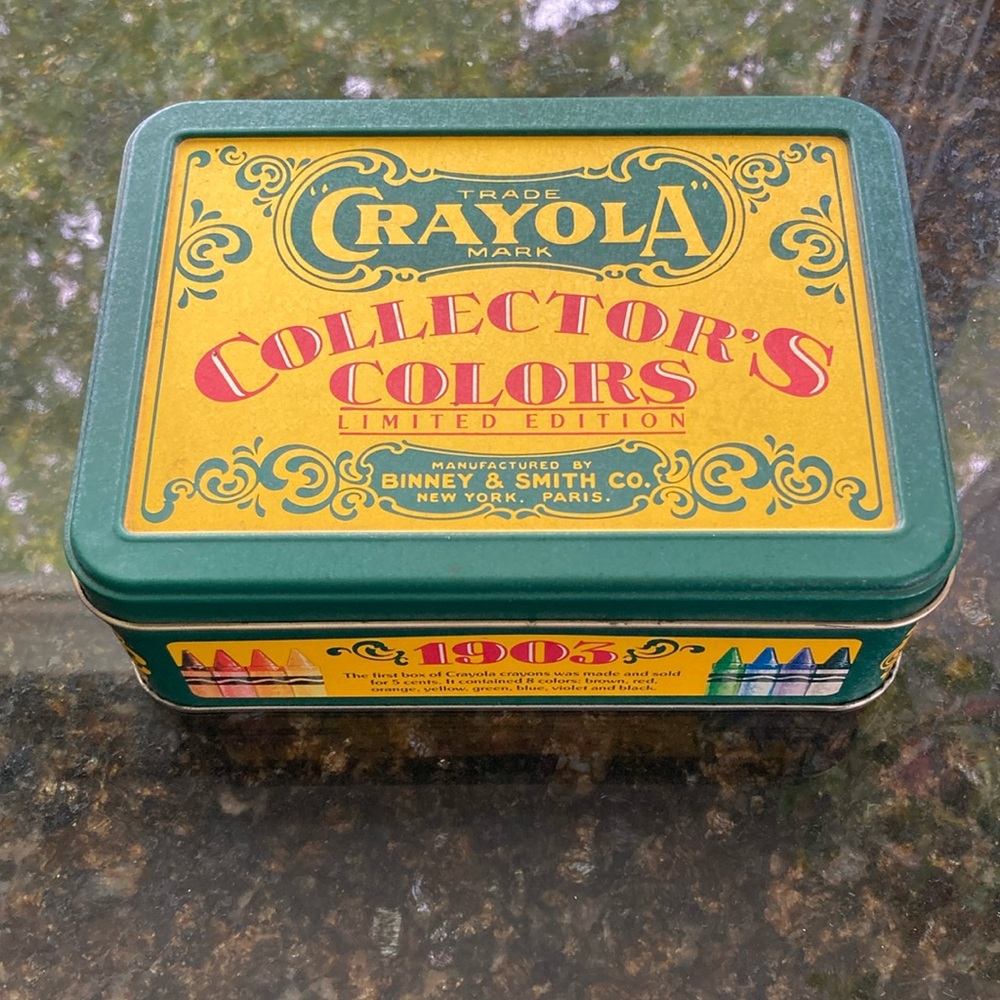 1991 Crayola Limited Edition Collector's Tin